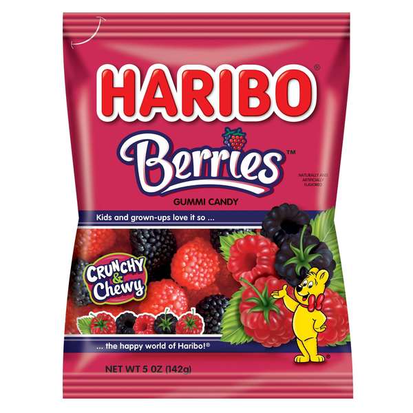 Haribo Haribo Confectionery Berries 5 oz., PK12 70522